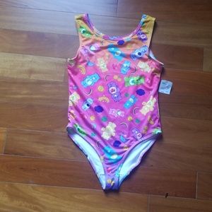 NWT Forever 21 Care Bear bodysuit, girls 9/10